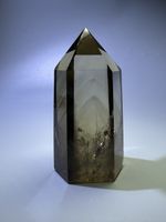Exklusive Phantom Citrin Spitze 12cm Kristall Edelstein