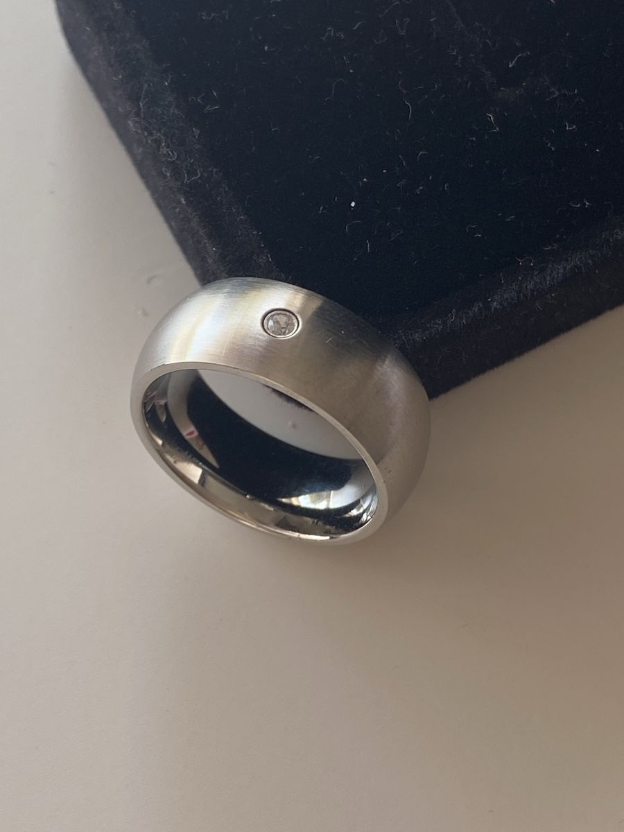 Anelli: Xenox Massive Edelstahl Zirconia Solitär Ring – Nuovo (secondo la descrizione) da Givisiez venduto da dor_xb9k 1