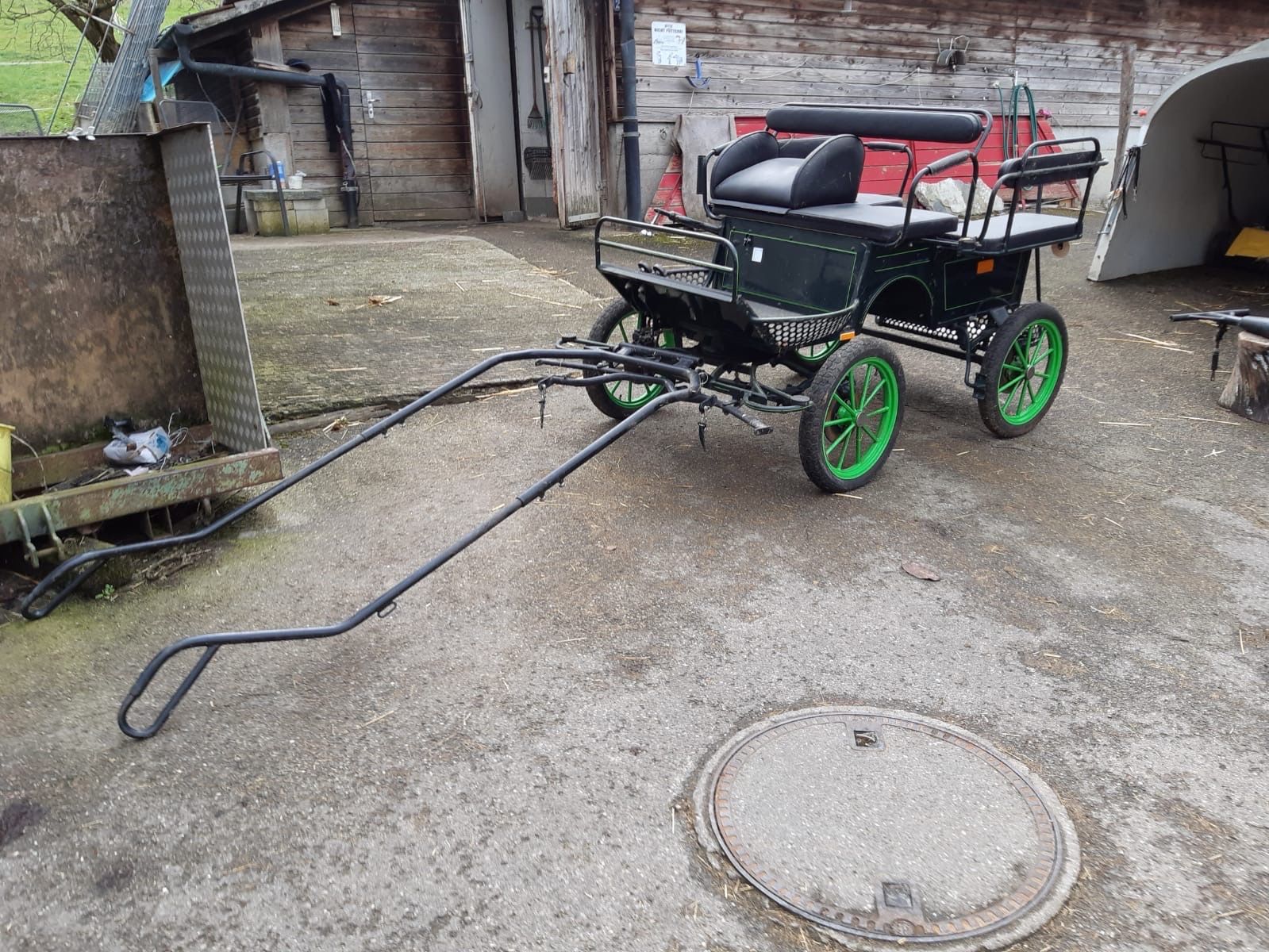 Carrozze: Pony Wagonette – Usato da Muttenz venduto da Meiglan 1
