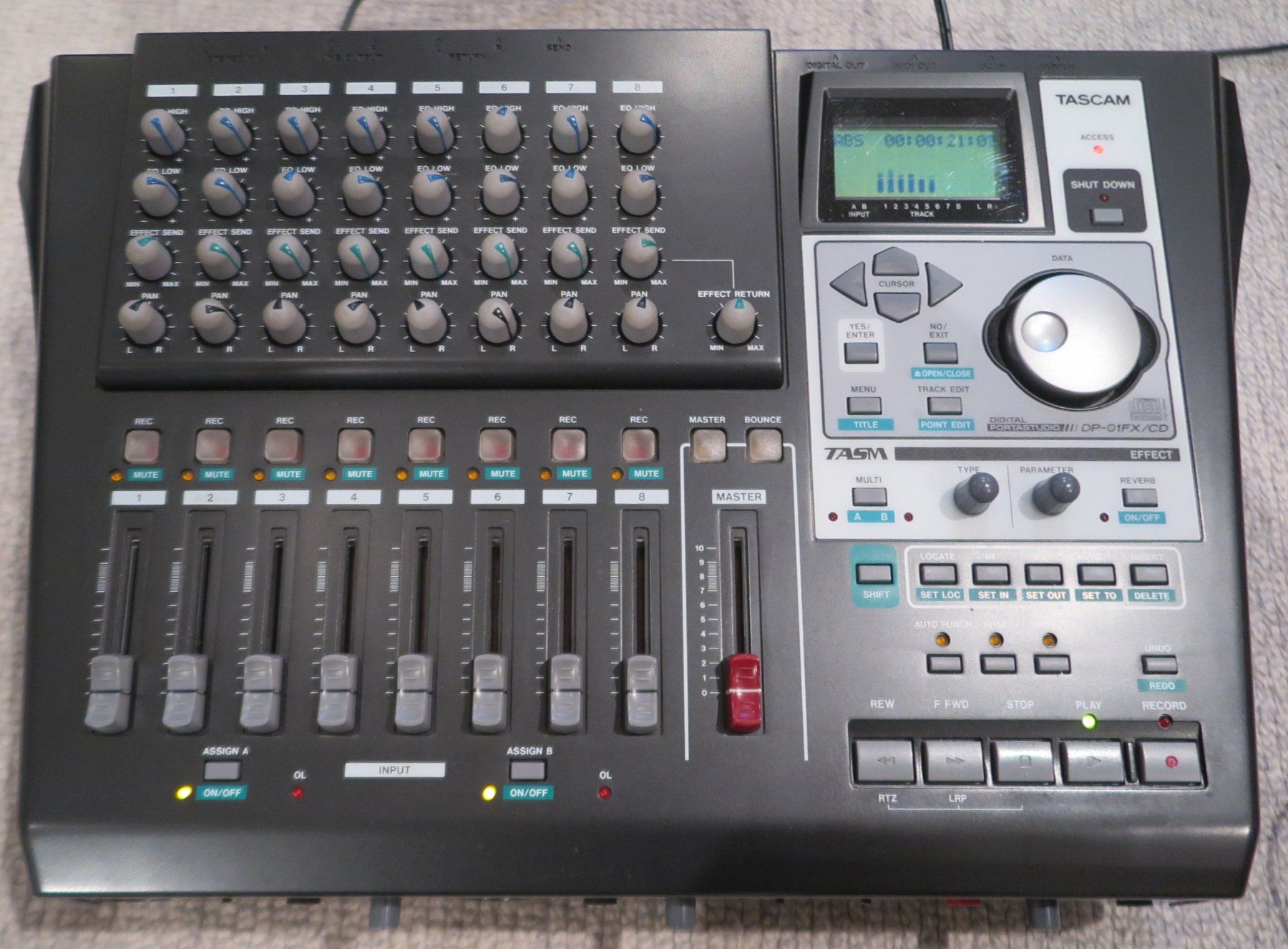 Tascam Registratori: Tascam All in one - Recorder DP-01FX/CD – Usato da Bonaduz venduto da Mikebond