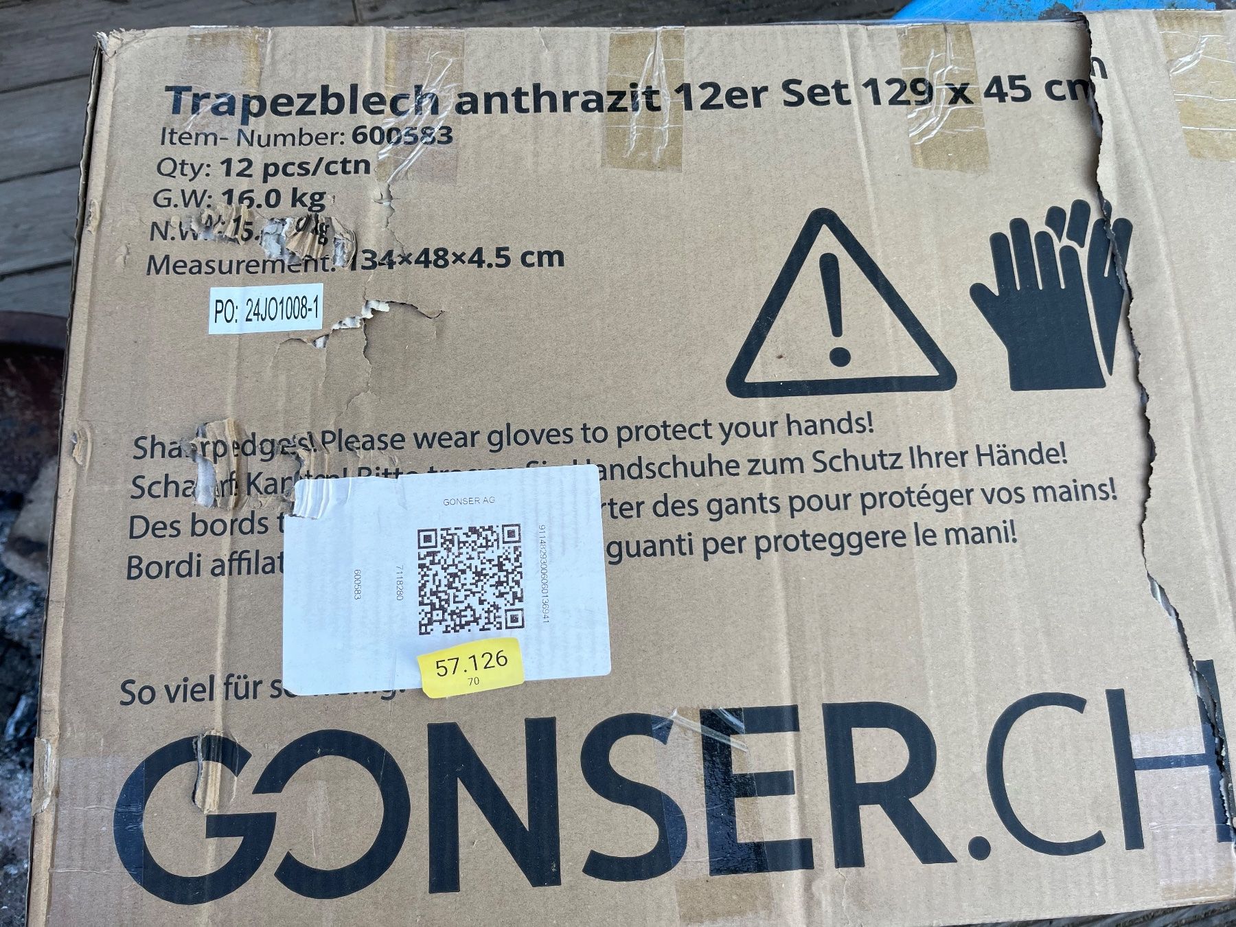 Autres matériaux de construction: Trapezbleche – Neuf avec emballage d'origine à Zürich par Tsquare 1