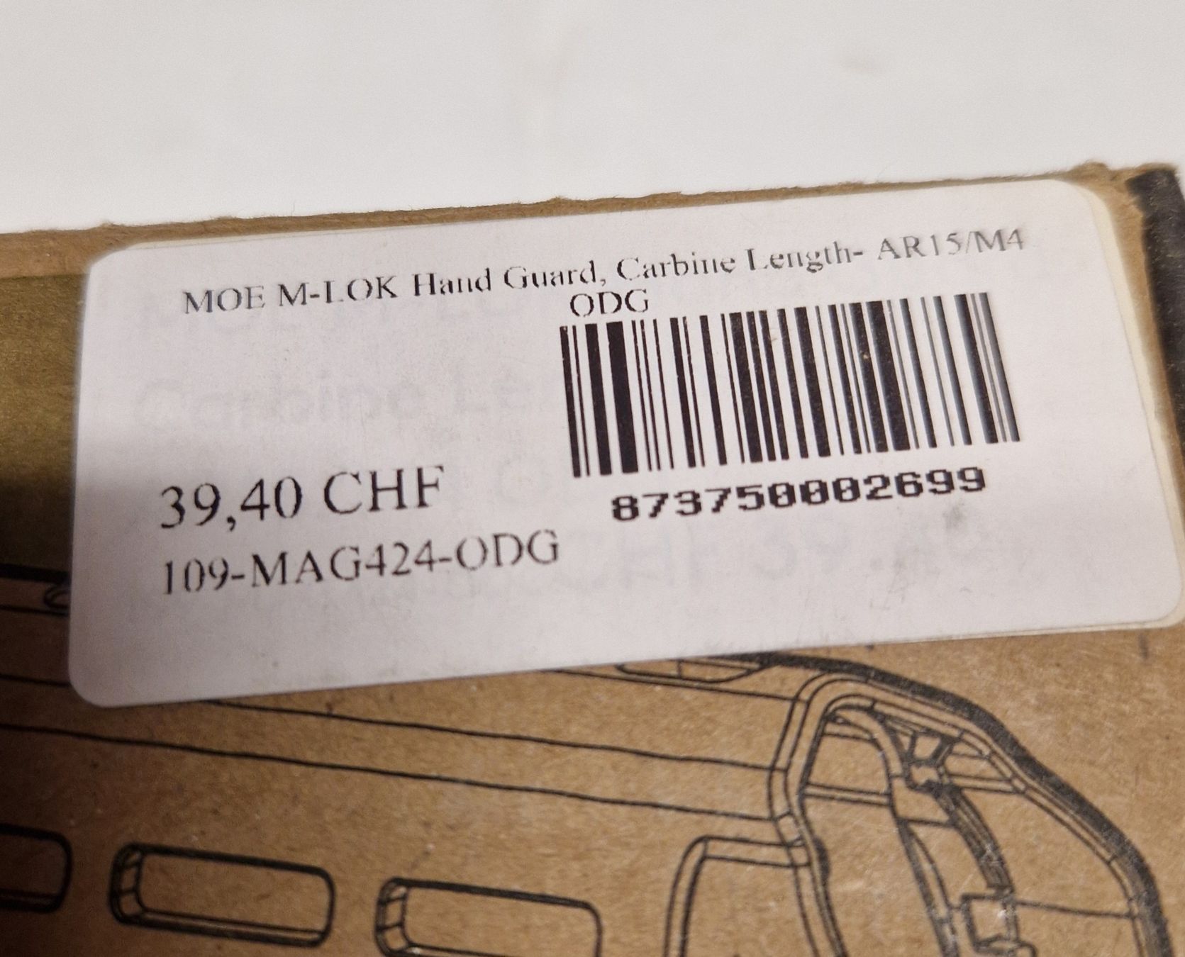 Tutti gli attrezzi: Magpul Handschutz,  AR15/M4 – Nuovo e nell'imballaggio originale da Dorf venduto da Messer-Schweiz 4
