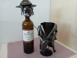Weinflaschenhalter Pirat