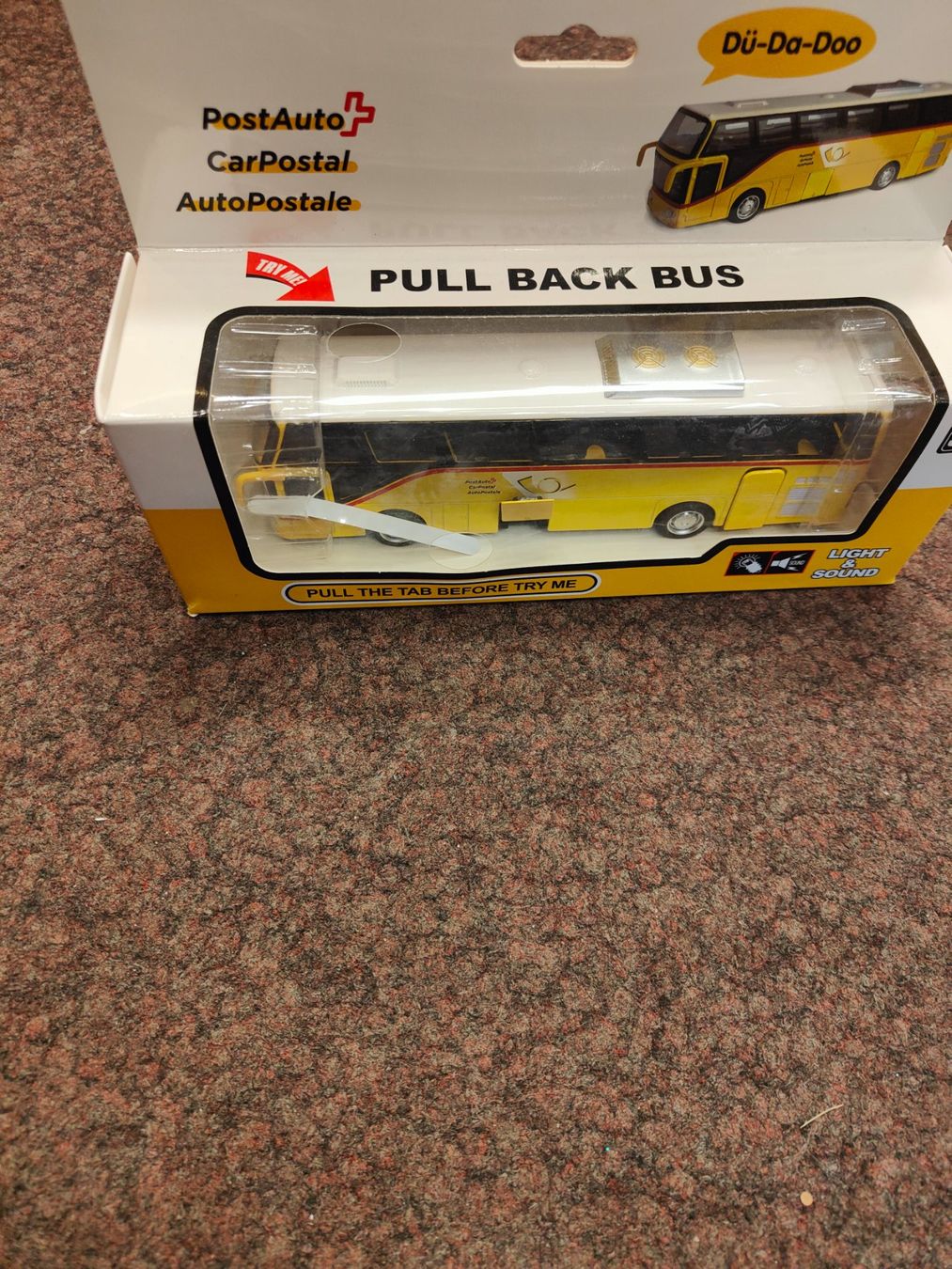 Giocattoli: Postauto mit Licht und Ton – Nuovo e nell'imballaggio originale da Davos Platz venduto da jon_2b56 2