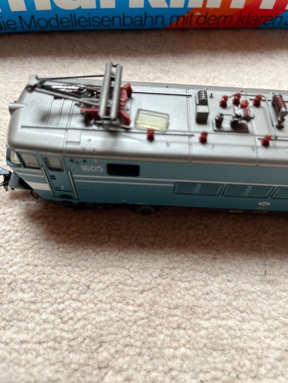 Märklin 3152 E-lok BR 16 SNCB, Aufschrift Nr. 1605 in OVP,H0 | Kaufen