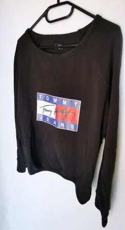 Tommy Hilfiger (Print) Pullover Sweatshirt schwarz Gr. M / L