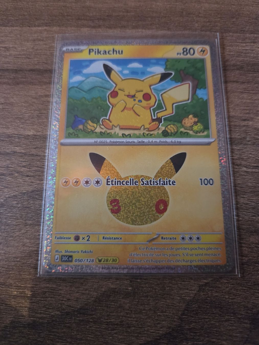 Pokémon Carte collezionabili: Pokémon 30C Pikachu 28/30 – Nuovo (secondo la descrizione) da Rossinière venduto da seb_68fd