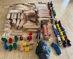 Brio Eisenbahn mit viel Zubehör