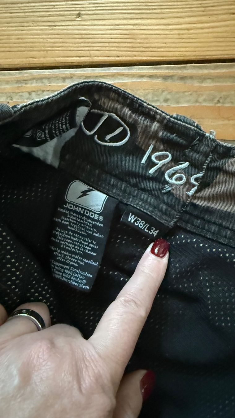 Pantaloni: Cargo Motorradhose John Doe 3XL – Usato da Illnau venduto da sugoi 2