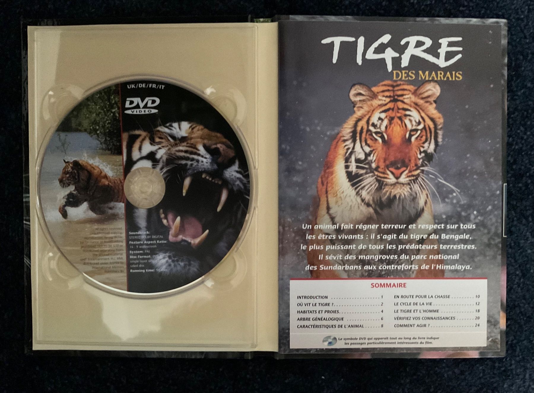 Tous les DVDs: DVD -TIGRE des Marais- – D'occasion à Küsnacht ZH par Haus65 2