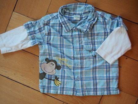 Smile 62 sportliches Hemd Sweatshirt-Arm Baby 👶