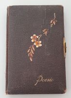 Poesie Album 1917 mit Bildern und Gedichten