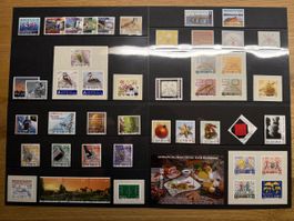 Jahresserie Briefmarken Schweiz 2008 gestempelt