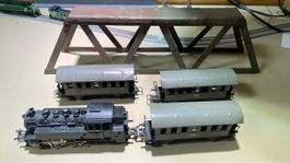 Märklin Antike Eisenbahn - Zug -Brücke