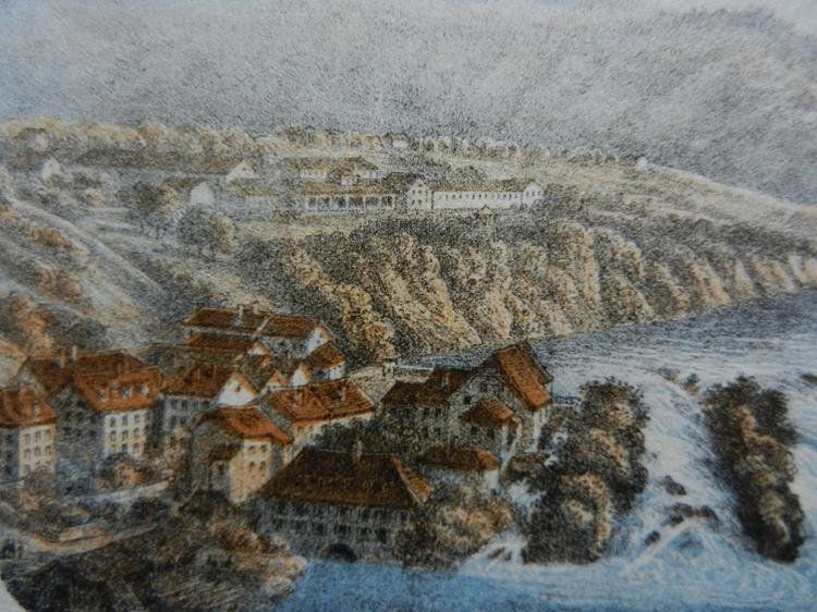 Incisioni: Schaffhausen Rheinfall – Usato da Risch venduto da Rischli15 9