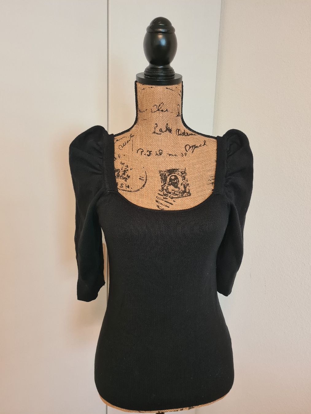 Zebra T-Shirts: Schwarzes Zebra Shirt Gr. M Puffärmel – Gebraucht aus KRIENS von Franzy_Blond10