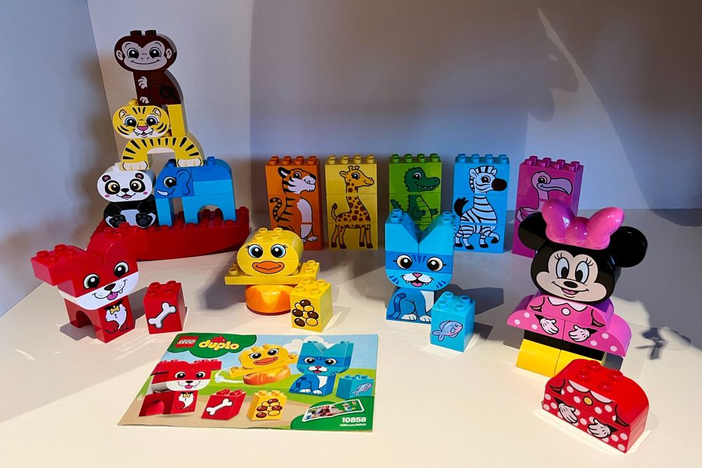 Baker Ross Oster-Bauklötze – 4er Pack, Figuren Zum Zusammenstecken, Ohne Kleber, Für Kinder Ab 6