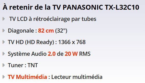 Panasonic Televisori: Télévision Panasonic – Usato da Bellelay venduto da Katia5 2