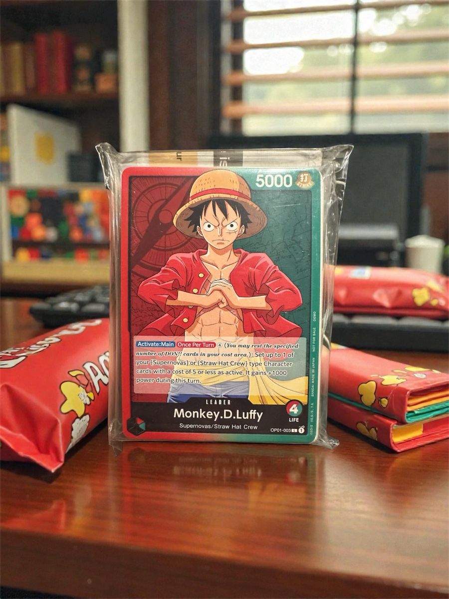 Bandai Carte collezionabili: One Piece TCG Luffy Intro Deck – Nuovo e nell'imballaggio originale da Ringgenberg BE venduto da gemkeeper