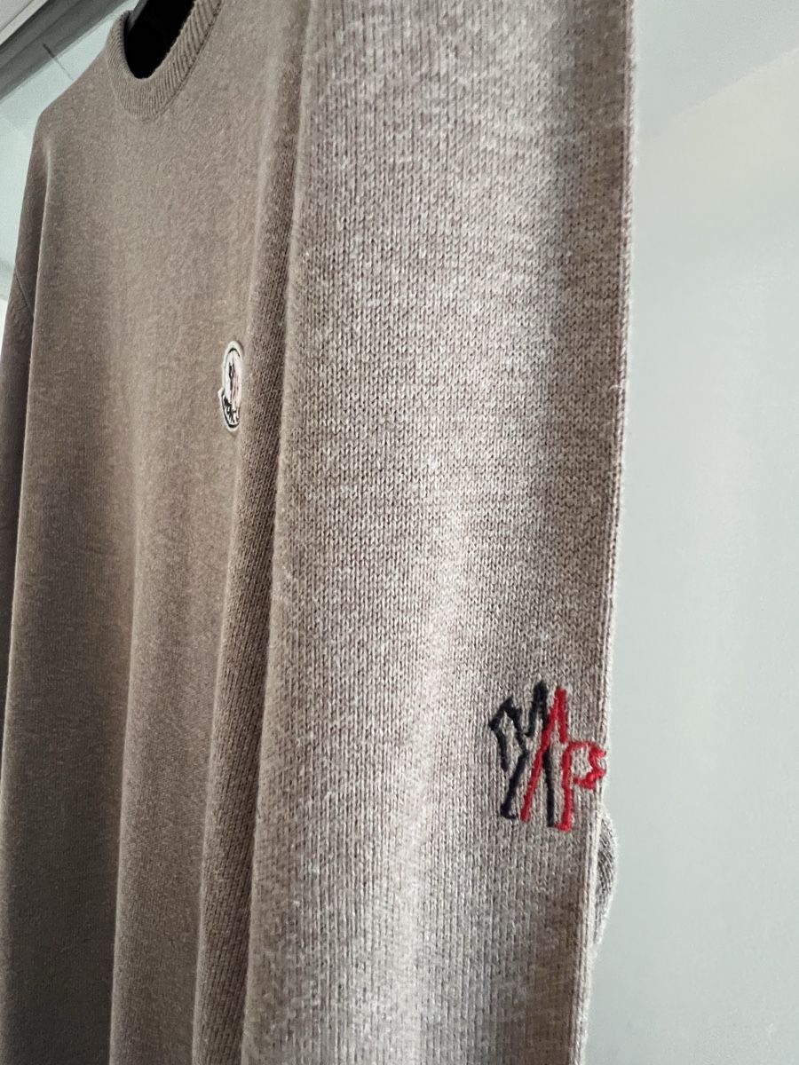 Moncler Maglioni & Felpe: Herren Pullover Moncler Baumwolle braun Gr. M – Nuovo (secondo la descrizione) da Winterthur venduto da ChicMarkt 6