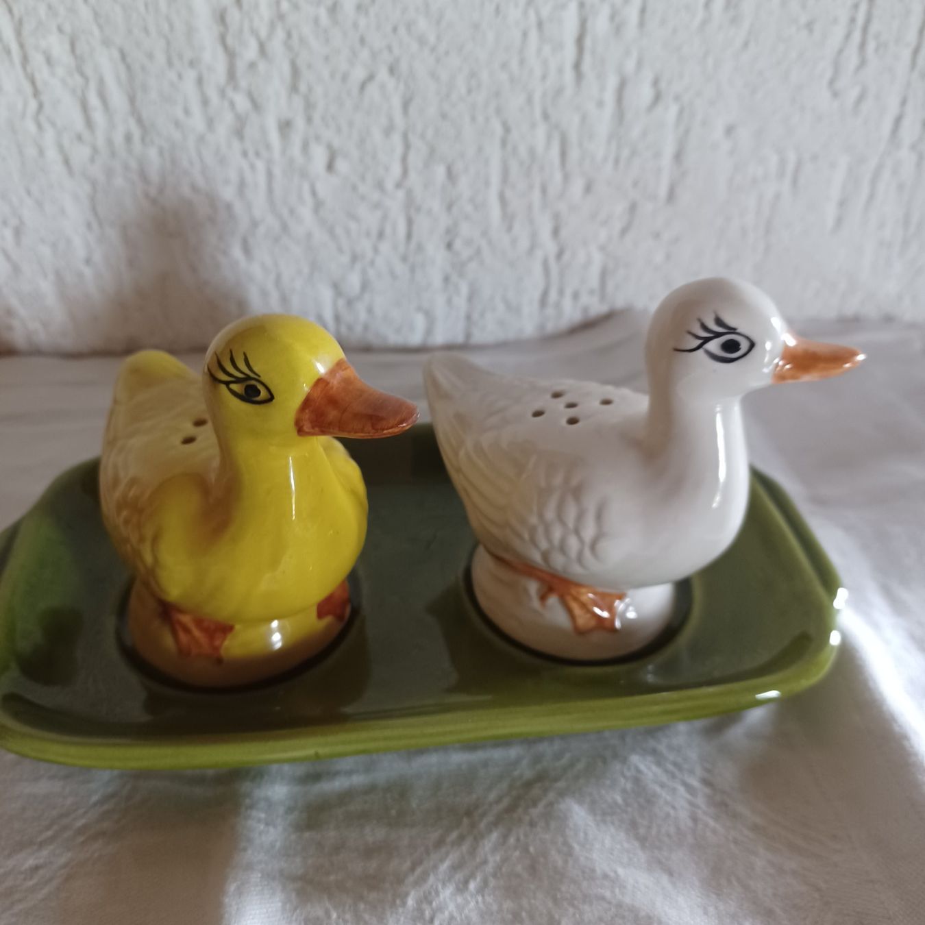 Set di piatti: Pfeffer und Salz Enten – Usato da Abtwil SG venduto da luupsy