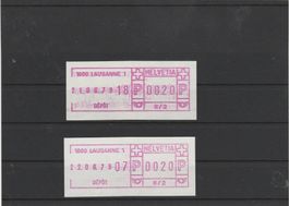 SFS 6 seltener ET Kat. 450.- (Papierwechsel von II/2)