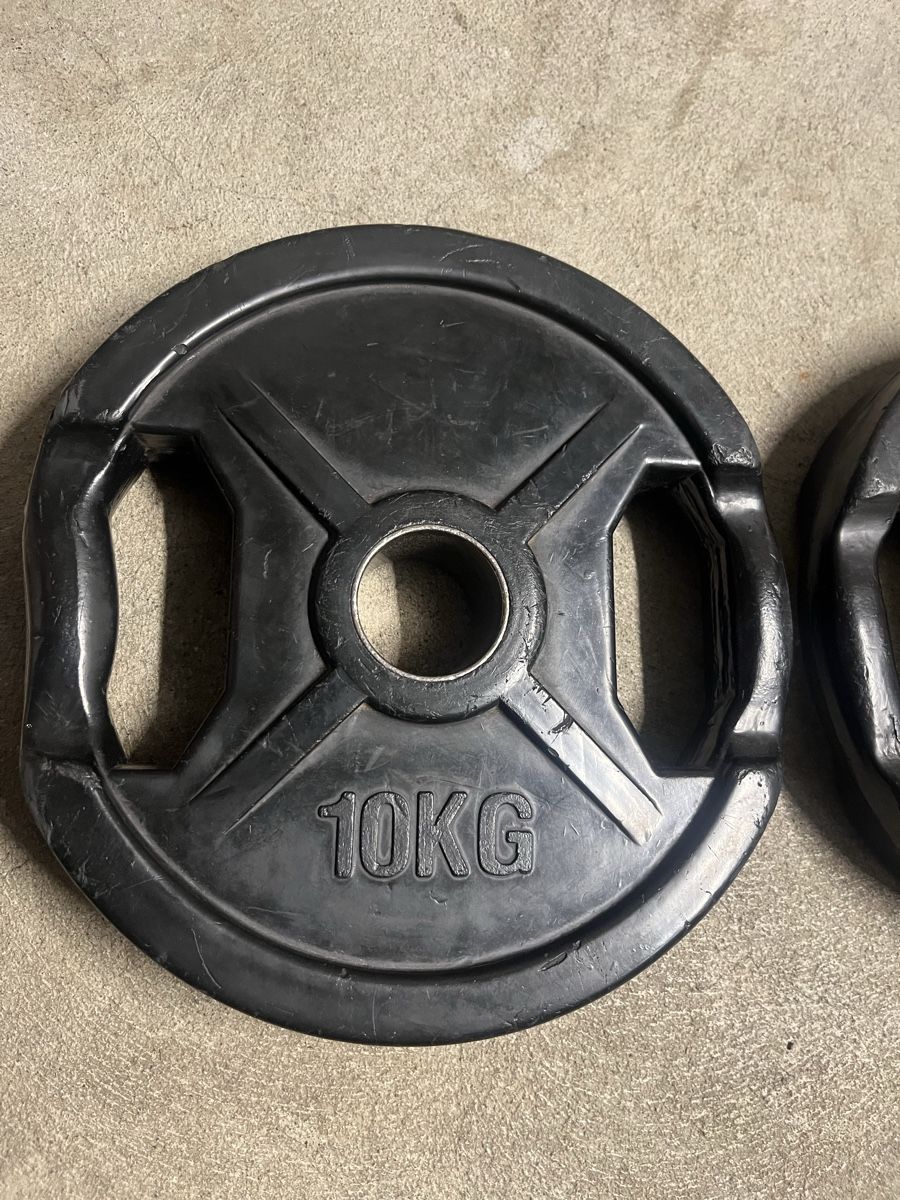 Hanteln & Gewichte: 2x 10kg Hantelscheiben 51mm – Gebraucht aus Würenlos von KLG_3TBs 1