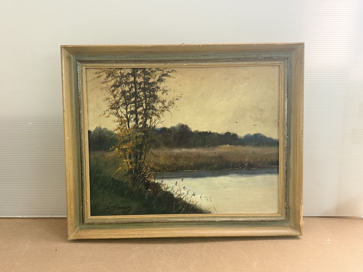 Tableaux: A. THOMAS - Ölgemälde - Landschaft  – D'occasion à Solothurn par NUVICO