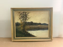 A. THOMAS - Ölgemälde - Landschaft 