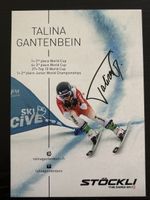 Talina Gantenbein Autogrammkarte - Stöckli Ski Schweiz