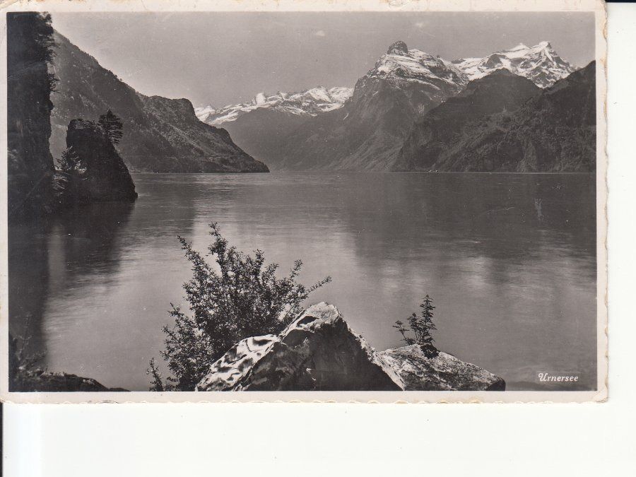 Cartoline postali: Urnersee ca. 1930 – Usato da Bürglen TG venduto da StampGraf