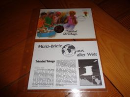 Münzbrief Trinidad/Tobago