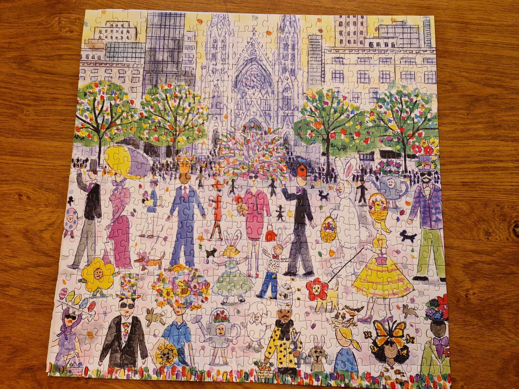 Puzzle: Galison Puzzle Easter Parade 500 Teile – Usato da MUEHLAU venduto da ibo_5c7d