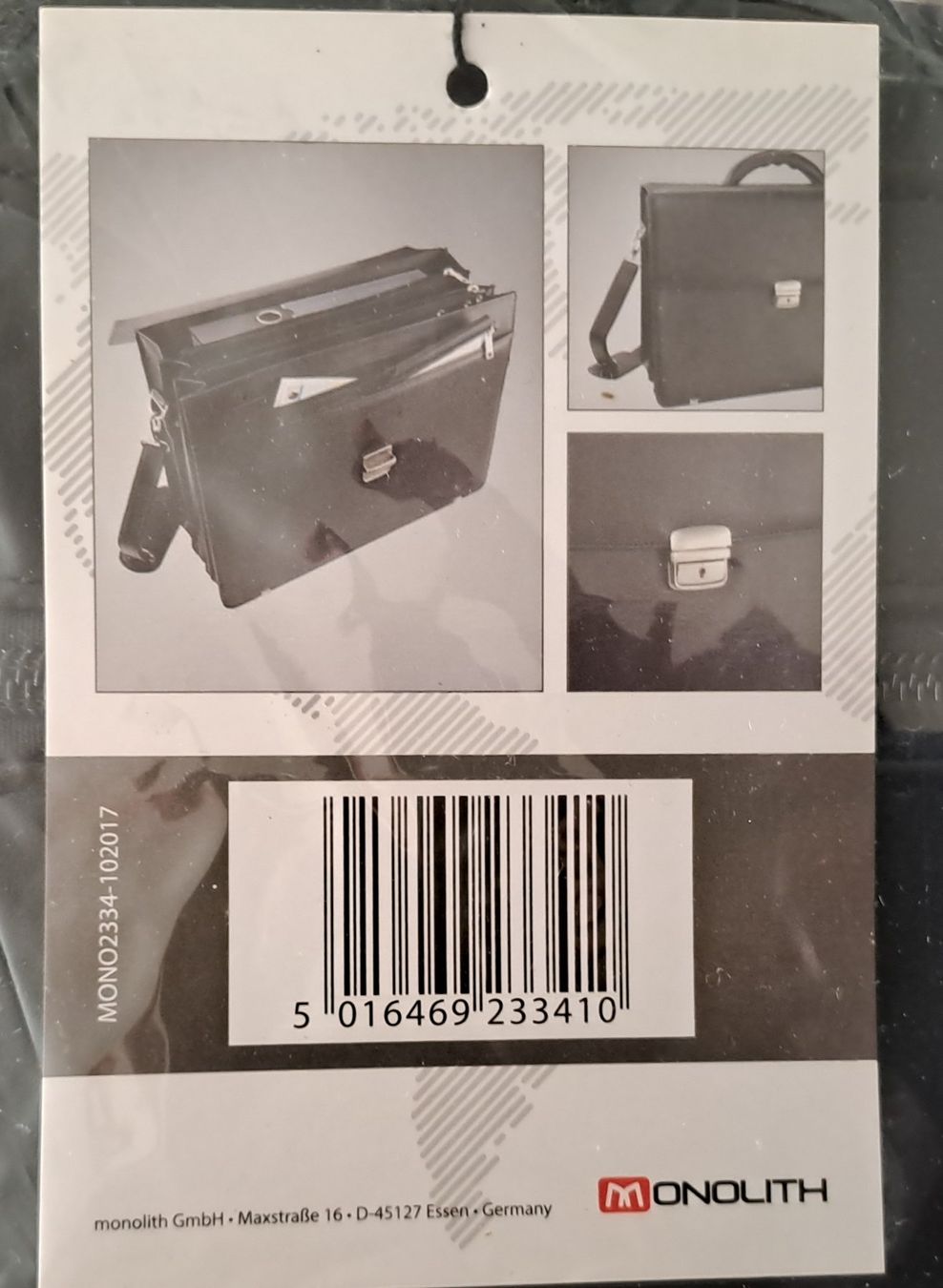 Monolith Koffer & Taschen: Monolith Aktentasche 2334 schwarz – Neu (gemäss Beschreibung) aus Mellingen von Tira86 2