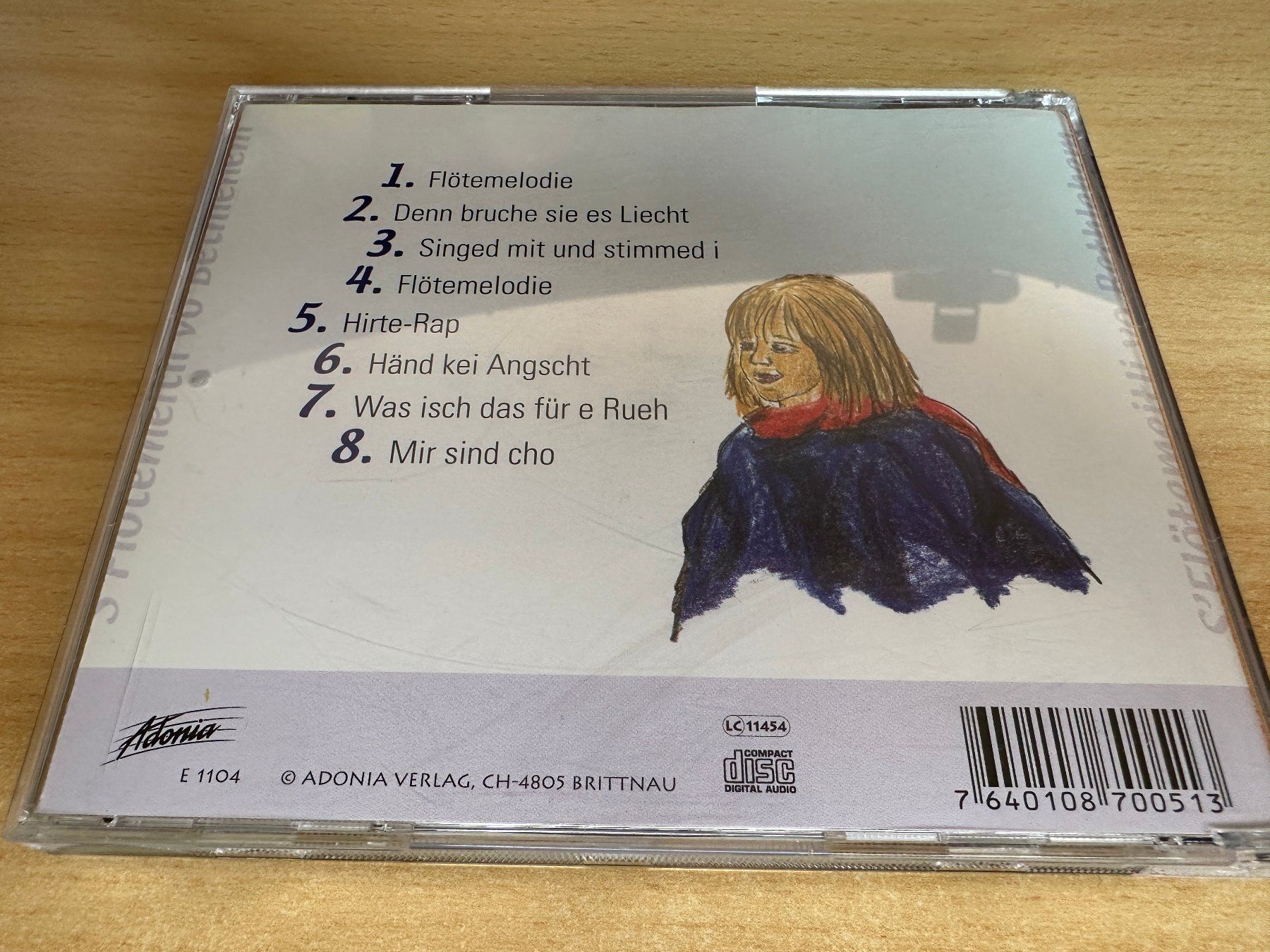CDs: E5 S'Flötemeitli vo Bethlehem – Gebraucht aus Rikon im Tösstal von Alpenmutz 1