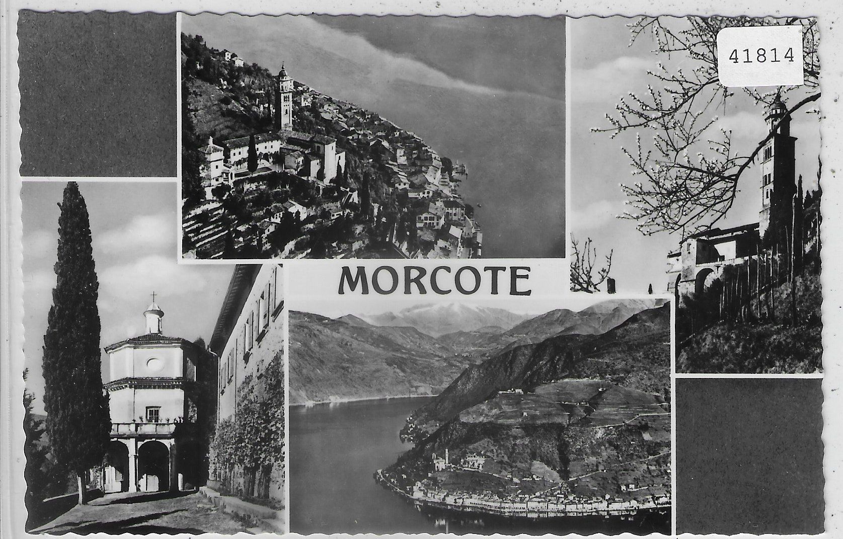 Cartes postales: Lago di Lugano - Morcote - Multiview – D'occasion à Ettingen par Kartenplanet