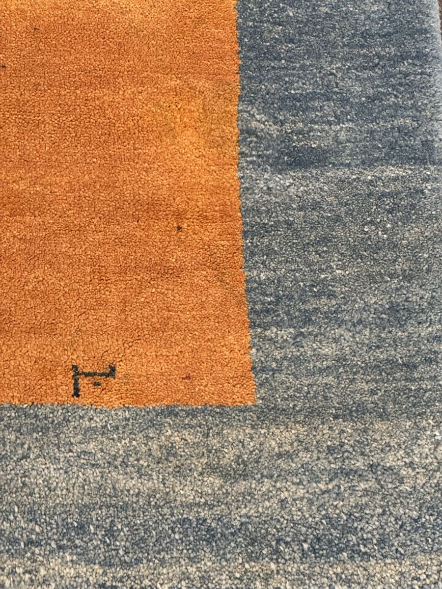 Tapis: Gabbeh Orange/Blau – D'occasion à Liestal par galerie_nategh 7