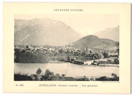 Fotografie Interlaken, Vue Generale, - L
