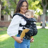NEU Ergobaby Omni 360 Trage Cool Air Mesh Black Stars