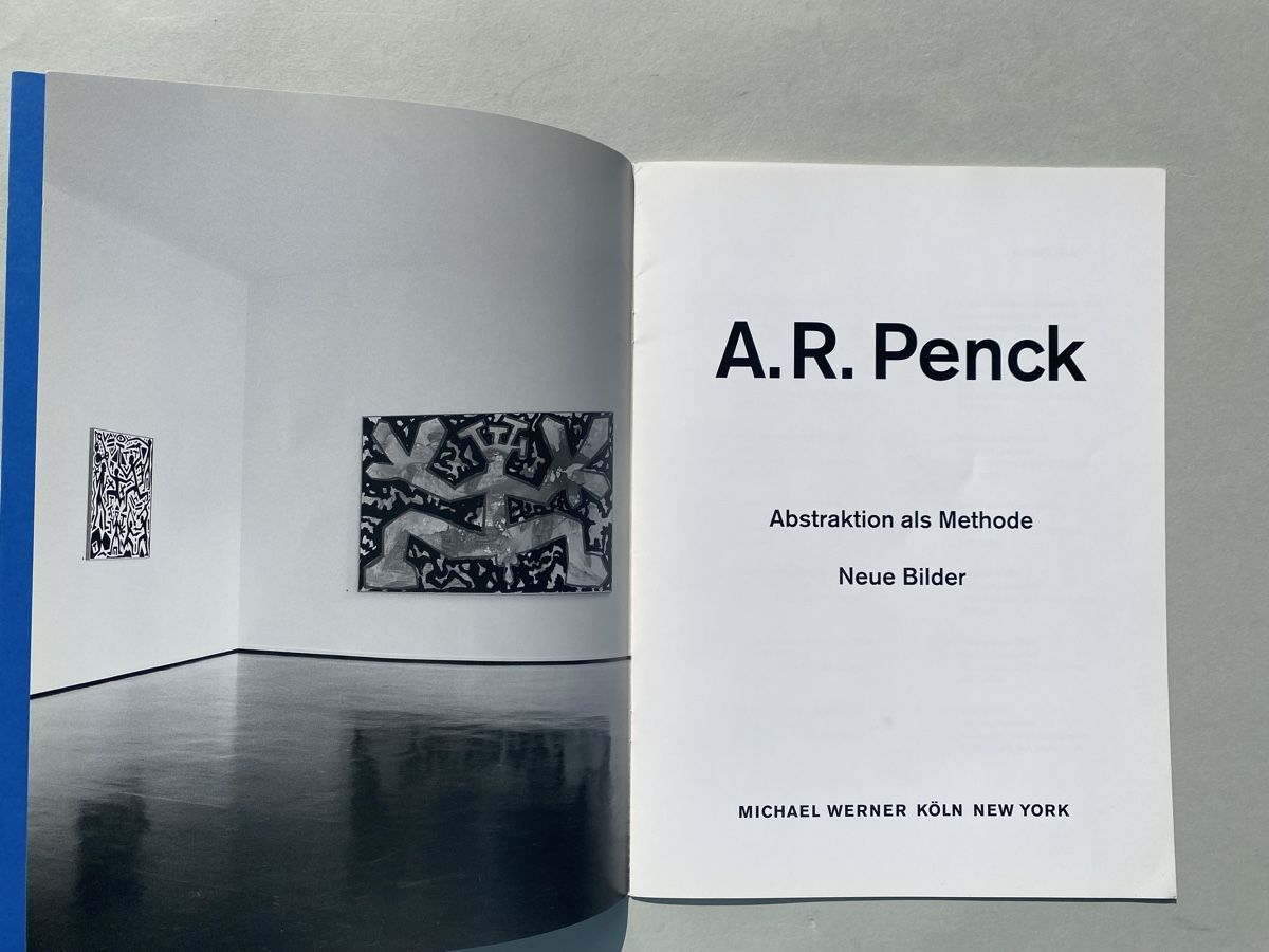 Bücher: A.R. Penck: Abstraktion als Methode, Katalog 2005 – Gebraucht aus Zürich von lesgarcons 1