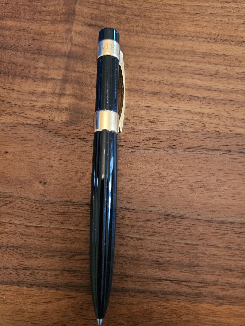 Penna & Evidenziatori: Klassischer Stift, Chaumet, schwarz, gold – Usato da Bern venduto da bojereep 1