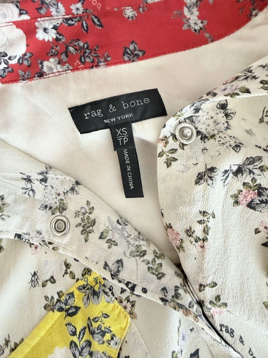 Blusen: Camicia floreale RAG&BONE – Gebraucht aus Viganello von mit_hd8q 2