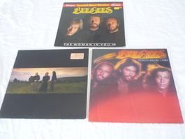 3x Vinyl - Bee Gees  - 80s Pop Rock Disco