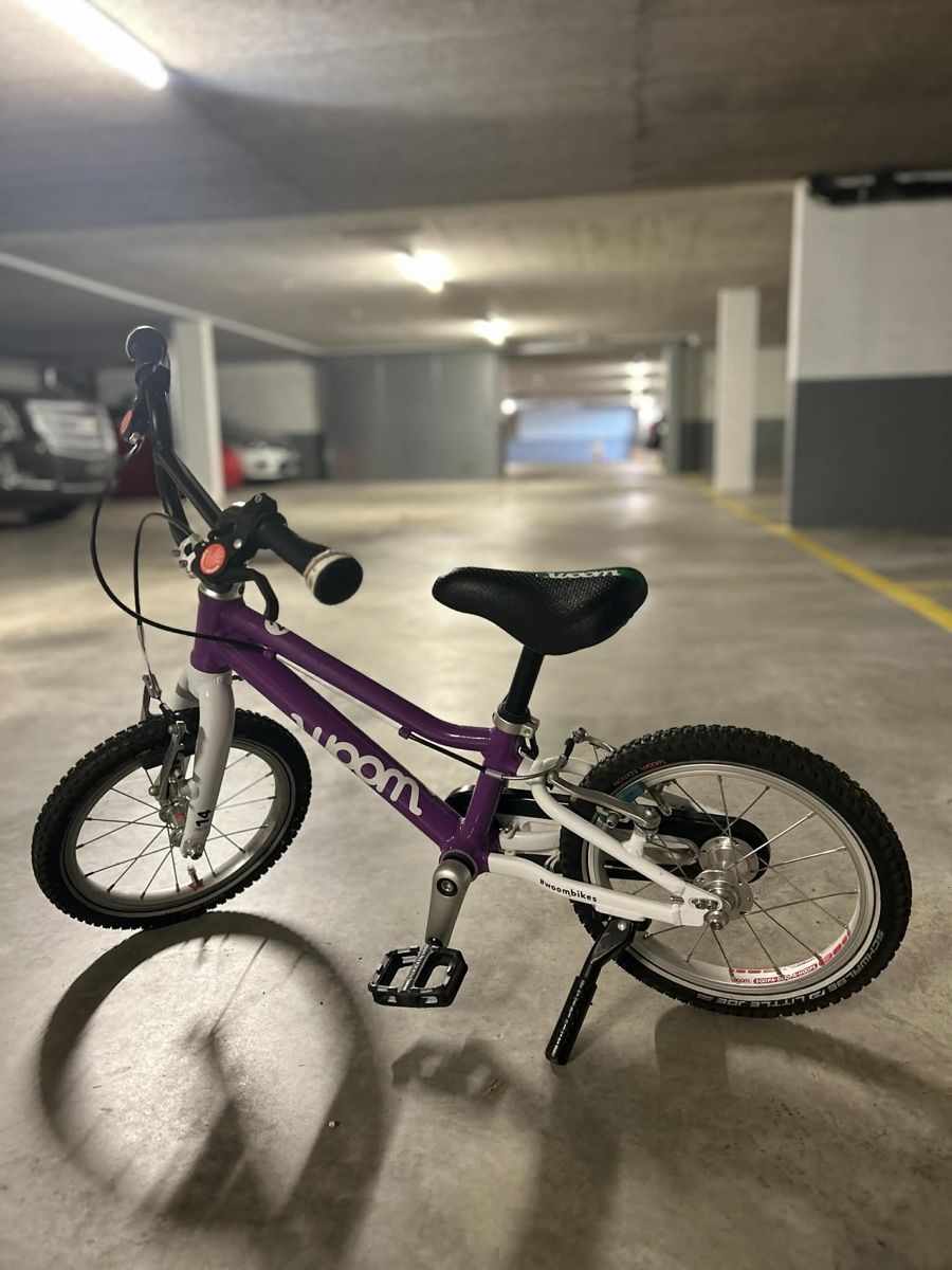 Woom Biciclette: Woom GO 2 Kindervelo lila – Usato da Lausanne venduto da tkaczman