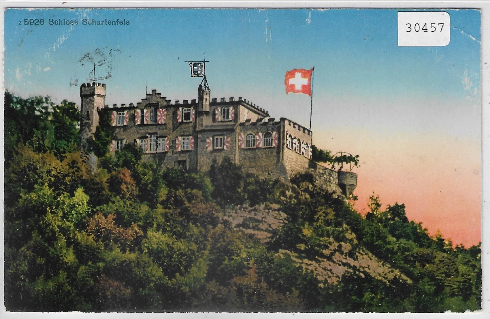 Cartoline postali: Schloss Schartenfels - Litho – Usato da Ettingen venduto da Kartenplanet