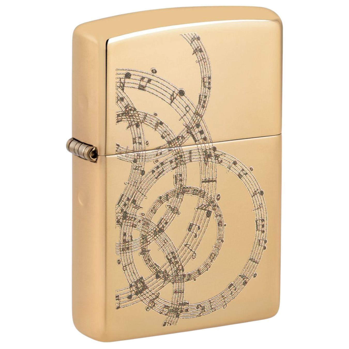 Zippo Accendini: ZIPPO Musiknoten Design 60007239 – Nuovo e nell'imballaggio originale da Ennenda venduto da Benzinflamme