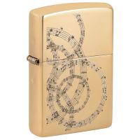 ZIPPO Musiknoten Design 60007239