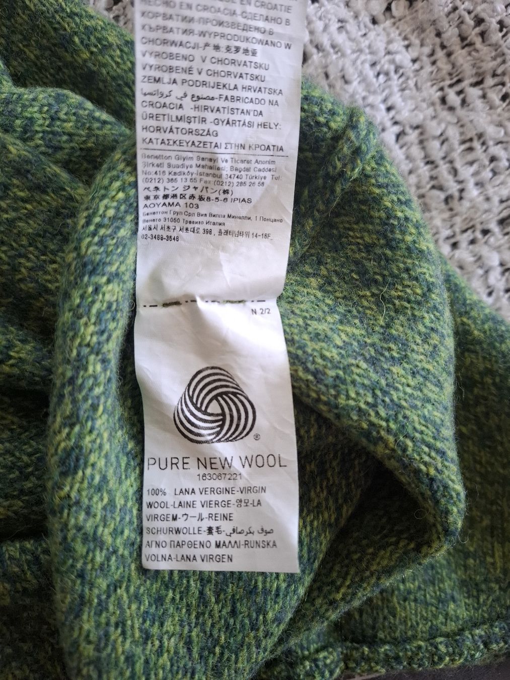 Benetton Altro in Moda donna: Pancho de marque Benetton – Nuovo (secondo la descrizione) da La Chaux-de-Fonds venduto da emm_9r5v 3