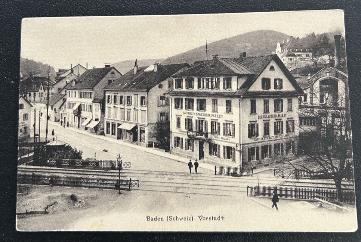 Cartoline postali: Baden Vorstadt  – Usato da Horw venduto da Tellbub