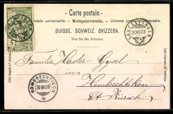Cartoline postali: Bad Ramsach, Kirche Läufelfingen, Gasth – Usato da Berlin venduto da bartko-reher 1